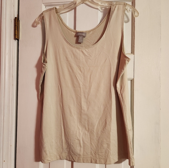 CHICO'S SHELLS LOT OF 2 (1 Cream1 BEIGE) CHICO'S SIZE 2 - Picture 3 of 9
